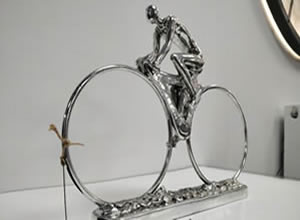 Artisan Home Interiors Chrome Cyclist