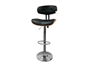 Artisan Home Interiors Modern Leather Bar Stool