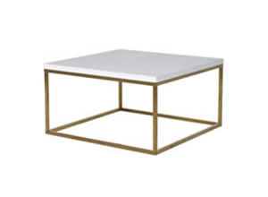 Artisan Home Interiors Gloss White Top Coffee Table