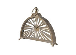 Artisan Home Interiors Metal Arch Clock