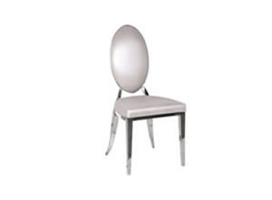 Artisan Home Interiors Pearl Oval Back Snakeskin Effect Dining Chair