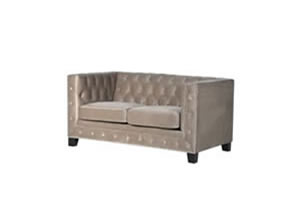 Artisan Home Interiors 2 Seater Buttoned and Studded Sofa