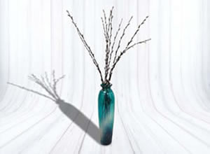 Artisan Home Interiors Aqua Vase