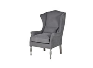 Artisan Home Interiors Ashworth Distressed Grey Armchair