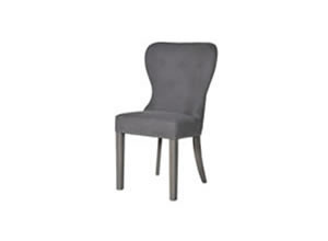 Artisan Home Interiors Button Back Grey Dining Chair