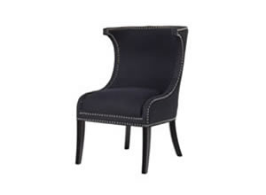 Artisan Home Interiors Black Studded Chair