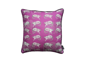 Artisan Home Interiors Nieve - Linen / Pink