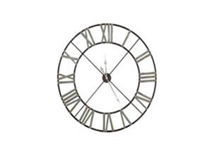 Artisan Home Interiors - Large Aged Wrought Iron Clock