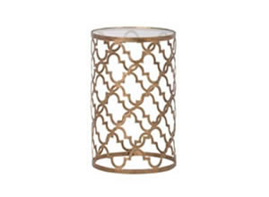 Artisan Home Interiors - Moorish Metal Drum Table