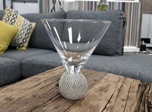 Artisan Home Interiors Cocktail Glass