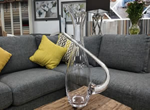 Artisan Home Interiors Designer Glass Carafe