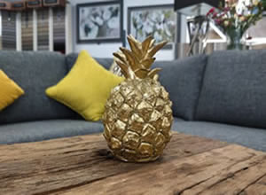 Artisan Home Interiors - Mini Golden Pineapple