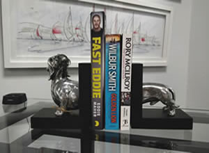Artisan Home Interiors - Sausage Dog Bookend