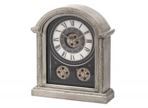 Artisan Home Interiors Old Clock Grey Wood